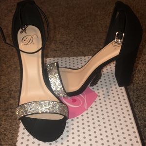 Black diamond heels